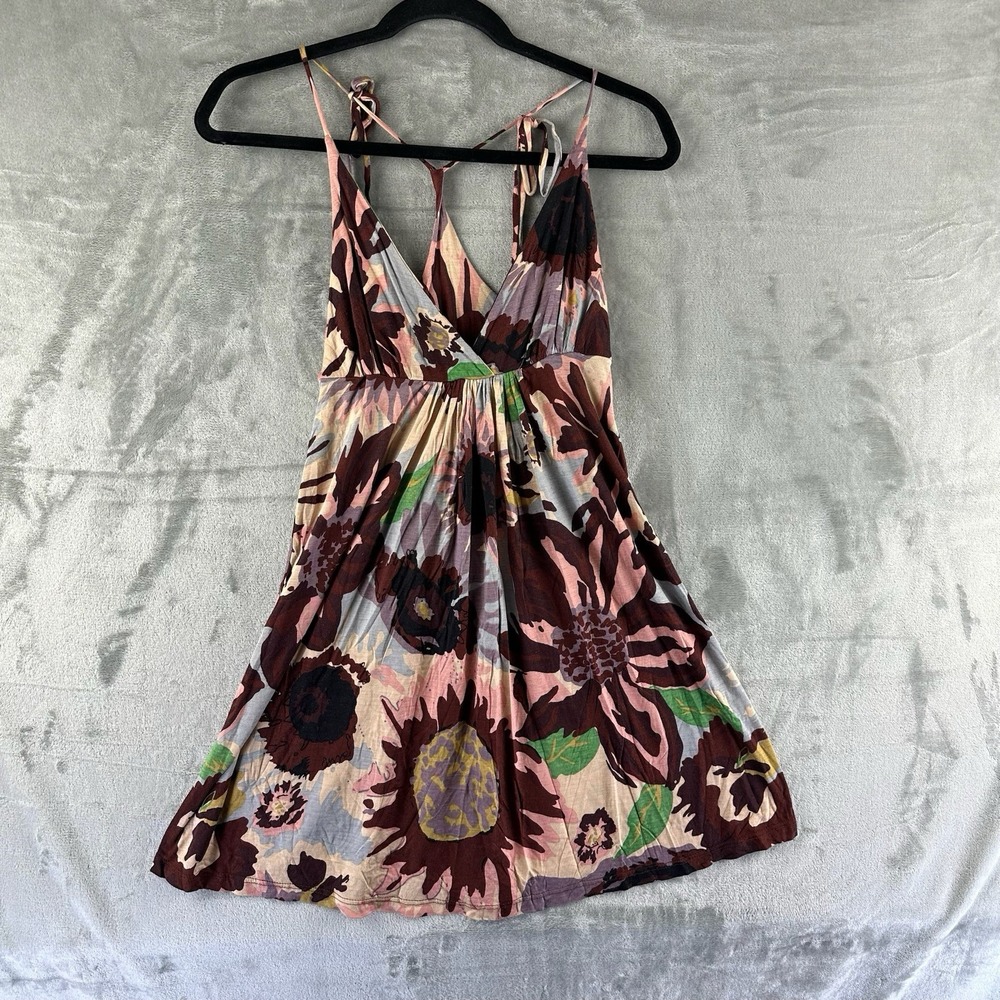 Lani Sundress Women's M Multicolor Floral Print Summer